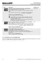 Preview for 22 page of Balluff BOD 26K-LB06-S92-C Mounting And Operating Instructions