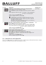 Предварительный просмотр 22 страницы Balluff BOD 26K Series Mounting And Operating Instructions