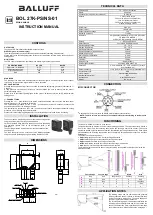 Preview for 1 page of Balluff BOL 27K-PS-01 Instruction Manual