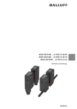 Предварительный просмотр 3 страницы Balluff BOS R090K-U-RX10-S49 Series User Manual