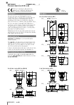 Предварительный просмотр 4 страницы Balluff BSP B P00S2B-S4 Series Condensed Manual