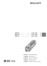 Preview for 1 page of Balluff BSP B S1A-S4 Series User Manual