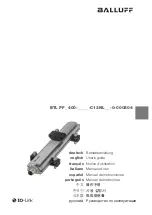 Balluff BTL PF 400 Series User Manual предпросмотр