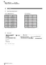 Предварительный просмотр 18 страницы Balluff BTL266T User Manual