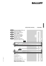 Balluff BTL5-I User Manual preview