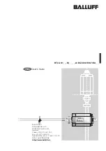 Preview for 10 page of Balluff BTL5-S M A Series User Manual