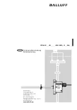 Preview for 11 page of Balluff BTL5-S1 M B-DEXA/B K Series User Manual