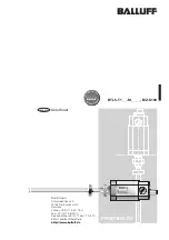 Предварительный просмотр 22 страницы Balluff BTL5-T1 Series Datasheet