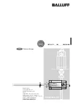 Предварительный просмотр 64 страницы Balluff BTL5-T1 Series Datasheet