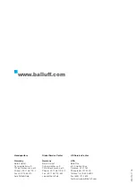 Preview for 20 page of Balluff BTL6-A500/B50 M Series Condensed Manual