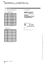 Preview for 24 page of Balluff BTL7-A50 Series User Manual