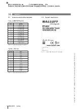 Preview for 90 page of Balluff BTL7-A50 Series User Manual