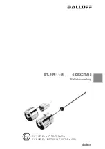 Preview for 13 page of Balluff BTL7-P511-M J-DEXC-TA12 Series User Manual