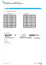 Preview for 23 page of Balluff BTL7-P511-M P-S32 Series User Manual