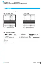 Preview for 119 page of Balluff BTL7-P511-M P-S32 Series User Manual