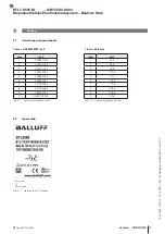 Предварительный просмотр 21 страницы Balluff BTL7-V50T-M C003 Series User Manual