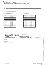 Предварительный просмотр 21 страницы Balluff BTL7-V50T-M P-C003 Series User Manual