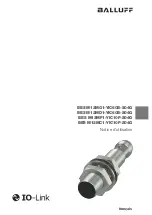 Предварительный просмотр 59 страницы Balluff IO-Link BES M12MG1-YIC60B-S04G User Manual