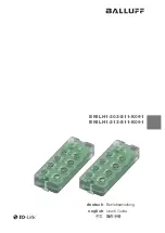 Balluff IO-Link BNI LH1-303-S11-K091 User Manual предпросмотр