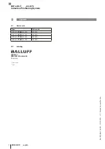 Предварительный просмотр 42 страницы Balluff LD2-T048-03-S75 User Manual