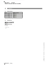 Предварительный просмотр 82 страницы Balluff LD2-T048-03-S75 User Manual