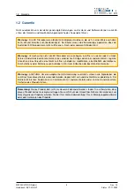 Preview for 8 page of Balluff MATRIX VISION BVS 3D-RV1 Assembly And Operating Manual