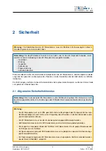 Preview for 12 page of Balluff MATRIX VISION BVS 3D-RV1 Assembly And Operating Manual