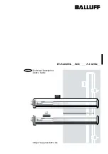 Balluff Micropulse BTL5-E series User Manual preview