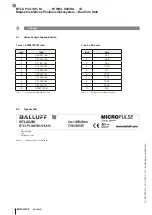 Предварительный просмотр 20 страницы Balluff Micropulse BTL5 Series User Manual