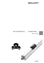 Preview for 25 page of Balluff MICROPULSE+ BTL7-A501-M Series User Manual