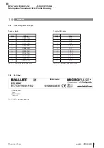 Preview for 47 page of Balluff MICROPULSE+ BTL7-A501-M Series User Manual