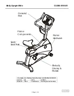 Bally CU300-0100-01 Parts List preview