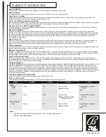 Preview for 1 page of Bally CU300 User Manual