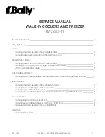 Bally IM-268S-11 Service Manual preview