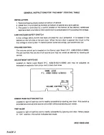 Предварительный просмотр 4 страницы Bally MIDWAY PAC-MAN 932 Manual