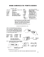 Preview for 50 page of Bally MISS AMERICA Service Manual And Parts List