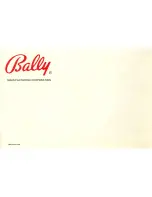 Preview for 16 page of Bally Professional Arcade Owner'S Manual