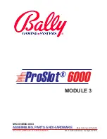 Preview for 147 page of Bally ProSlot 6000 Setup And Operation