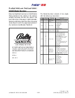 Preview for 241 page of Bally ProSlot 6000 Setup And Operation