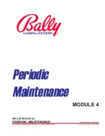 Preview for 247 page of Bally ProSlot 6000 Setup And Operation