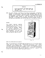 Preview for 11 page of Bally System 5000 Operator'S Instruction Manual