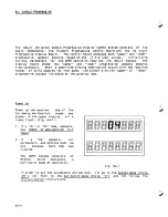 Preview for 66 page of Bally System 5000 Operator'S Instruction Manual