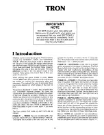 Preview for 7 page of Bally Tron Cocktail Parts And Operating Manual