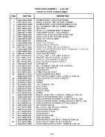 Preview for 73 page of Bally Tron Cocktail Parts And Operating Manual