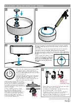 Preview for 3 page of Balmani upmount basin floating Installation Manual