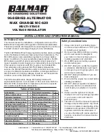 Balmar 96 Series Installation And Operation Manual предпросмотр