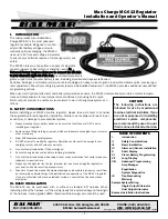 Balmar Max Charge MC-612 Installation And Operator'S Manual preview