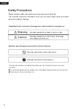 Preview for 2 page of BALMUDA GreenFan Cirq EGF-3300 Series Instruction Manual