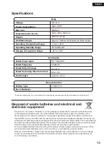 Preview for 17 page of BALMUDA GreenFan Cirq EGF-3300 Series Instruction Manual