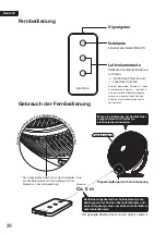 Preview for 32 page of BALMUDA GreenFan Cirq EGF-3300 Series Instruction Manual